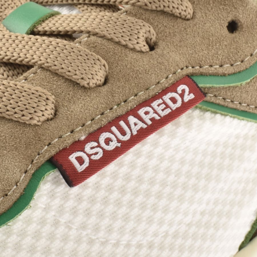 スニーカー DSQUARED2 SPRINTER SNEAKERS IN LAMINATED LEATHER AND MESH Sprinter Sneakers